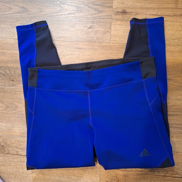 Adidas Climalite High Waist 7/8 Leggings Size XL - Picture 3 of 8